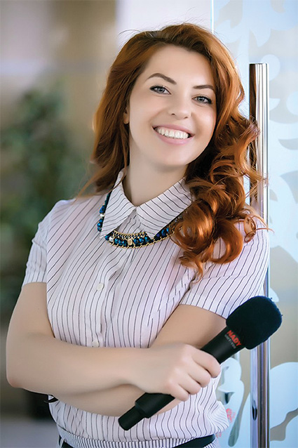 Катя Водопьянова, счастливая рыжая ведущая: счастье — это не цель, а образ жизни!